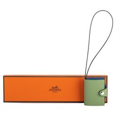 Hermes just released mini notebook bag charm. Verso combination of vert criquet and blue de France. New in box. Designer Green Wallets For Gift, Designer Green Wallet As Gift, Designer Green Wallets As Gift, Notebook Bag, Mini Notebooks, Hermes Bag, Small Accessories, Kate Spade Crossbody, Fashion Handbags