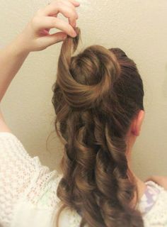 1870s Hairstyles, 1800s Hair, 1800s Hairstyles, Historical Hairstyles, Steampunk Hairstyles, Simple Hairstyle, Victorian Hairstyles, Hairstyle Tutorials, Curly Bangs