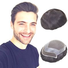 hairpiece warehouse: Choose a mens hair pieces that suits your style Hair Pieces For Men, Mens Toupee, Hair Replacement Systems, Hair Toupee, European Hair, Lost Hair, Hair Replacement, Remy Hair