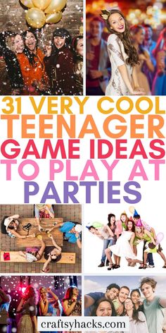 Teenage Games Ideas, Birthday Games Ideas For Teens, Teenage Bday Party Ideas, 16 Birthday Party Games Activities, Teenage Birthday Activities, Activities For A Teenage Birthday Party, Teenage Party Activities, Fun Party Activities For Teens