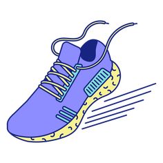 Marathon running clothes shoe PNG Design Running Shoe Illustration, Running Shoe Drawing, Running Shoes Sketch, Running Shoes Illustration, Running Shoes Tattoo, Shoe Png, Running Illustration, Shoes Clipart, Shoe Cookies