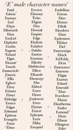 the names of different characters in shakespeare's play