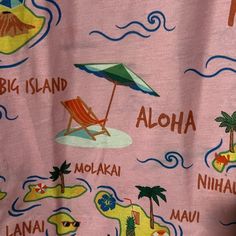 Edgar & Ash Men’s Xl Hawaii Island Tank Top Shirt. Brand New. This Top Has A Small Smear Of Light Blue By The Arm Pit Are Shown On Picture. Price Reduced 100% Polyester. . Smoke Free Home Environment., Pink Hawaiian Short Sleeve T-shirt, Pink Hawaiian T-shirt For Vacation, Pink Hawaiian Shirt With Graphic Print, Pink Hawaiian T-shirt For The Beach, Pink Hawaiian Beach T-shirt, Pink Hawaiian Cotton T-shirt, Summer Pink Shirt With Screen Print, Pink Hawaiian Crew Neck T-shirt, Pink Hawaiian Style Short Sleeve T-shirt