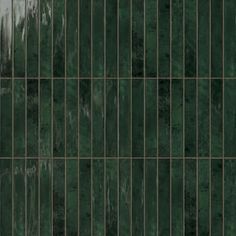 an image of a green tile wall