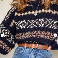 All Products · SO FUN MART · Online Store Powered by Storenvy Striped Tops, Woolen Sweater, Sweater Striped, Woolen Sweaters, Sweaters Women, Denim Chic, Winter Pullover, Ethnic Print, Round Neck Sweaters