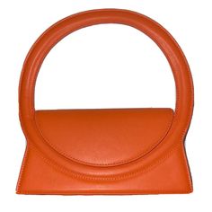 Purse Handbag Shoulder Bag Orange With Additional Orange Attachable Long Strap Top Handle Baguette Bag For Errands, Shoulder Bag With Detachable Strap And Round Handle, Chic Orange Bucket Bag Tote, Shopping Bag With Detachable Round Handle, Orange Top Handle Satchel With Detachable Handle, Modern Orange Bag With Top Carry Handle, Tan Top Handle Shoulder Bag For Errands, Chic Orange Shoulder Bag For Errands, Chic Orange Top Handle Satchel