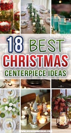 the best christmas centerpiece ideas