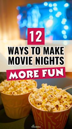 Ready to take your movie nights from mundane to magnificent? Dive into our carefully curated list of 12 thrilling movie night ideas that promise an unforgettable evening. Whether it's a cozy indoor setup for couples, an adventurous outdoor screening, or a fun-filled night with kids, we've got you covered. Perfect for friends, family, or that special someone, these ideas will make everyone eager for movie night! Best Movie Night Ideas, Movie Night At Home With Kids Living Rooms, Movie Night Ideas With Friends, Movie Night In Ideas, Fun Family Movie Night Ideas, Mom And Daughter Movie Night Ideas, Movie Party Ideas For Adults, Backyard Movie Nights Setup, Ultimate Movie Night