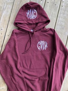 Bestseller Monogrammed Hoodie Monogram Sweatshirt Fall | Etsy Initial Hoodie, Monogram Hoodie, Monogram Pullover, Maroon Hoodie, Monogram Sweatshirt, Hoodie For Women, Custom Hoodie, Womens Hoodies, Fall Hoodies