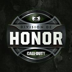 the logo for division de honor call - duty