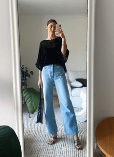 Denim Skirt Style, Wrong Clothes, 2024 Outfits, Easy Outfit