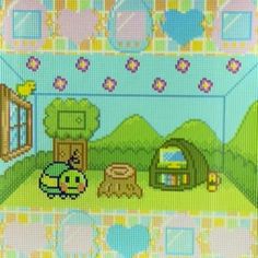 an animal crossing game is shown on the screen