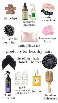 Silky Curly Hair Tips, How To Get Healthy Hair Curly, Natural Hair Care Routine, Curly Hair Care Routine, Hair Growing Tips, Hair Massage, For Healthy Hair