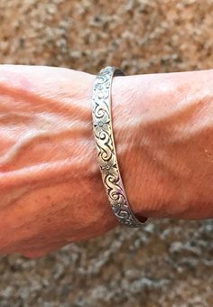 Sterling Silver Cuff Bracelet Pattern Cuff Bracelet | Etsy Mens Bracelet Silver, 12 Gauge, Sterling Silver Cuff Bracelet, Bracelet Sterling Silver, 925 Silver Jewelry, Sterling Silver Cuff, Silver Cuff Bracelet, Sterling Silver Bracelet, Silver Cuff