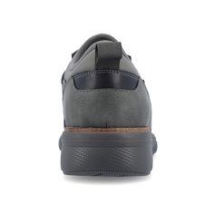 A sneaker that can handle everything from errands to Saturday nights, the Claxton by Vance Co. This light sneaker is designed for comfort and breathability with a modern lace-up closure and mesh fabric. A 6 mm Tru Comfort Foam™ footbed and EVA sole finish the design for a supportive fit. Breathable Leather Low-top Slip-on Sneakers, Gray Synthetic Slip-on Sneakers For Walking, Gray Leather Walking Shoes With Breathable Material, Gray Leather Breathable Walking Shoes, Gray Mesh Sneakers With Ortholite Insole, Comfortable Gray Leather Walking Shoes, Gray Breathable Slip-on Sneakers For Walking, Modern Breathable Leather Walking Shoes, Functional Gray Textile Sneakers