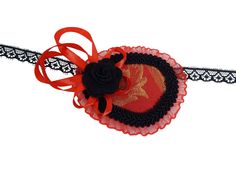 This very unusual Eyepatch is in red and black. This one is for your RIGHT! eye!  I also have eye patches for your right eye, just take a look around my shop! The eye patches are always to tie.  They are backed with synthetic felt from behind.  Its size is: 6x7 cm + ruffles and decoration! Such an eye patch goes with many disguises and costumes.  For cosplay or gothic style. It is also nice for costume parties or for a Halloween party. Perhaps you also have an eye prosthesis that makes you strai Gothic Black Costume Accessories As Gift, Adjustable Eye Mask For Halloween Masquerade, Gothic Adjustable Mask Costume Accessory, Adjustable Gothic Mask Costume Accessory, Adjustable Masquerade Mask For Halloween, Black Masquerade Mask For Halloween Gift, Gothic Eye Mask For Costume Party, Adjustable Red Mini Hat For Halloween, Adjustable Halloween Costume Accessories For Theater