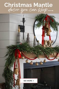 Here are Christmas mantle decorating ideas that are simple and rustic. I found a variety of afforable decor options from Amazon that you can shop and get ideas from here. 🎄
Christmas mantel garland, Christmas mantle decorations fireplaces, Christmas mantle decorations, Christmas decor ideas, Christmas fireplace decor, Christmas fireplace mantels, Farmhouse mantle decor, farmhouse mantle decorating ideas, farmhouse mantle decorating ideas rustic, farmhouse mantle decor Christmas. Christmas Mantel Mirror Decor, Mirror Wreath Christmas, Wreath Over Mirror Mantel, Nutcracker Fireplace Mantel, Bell Garland Mantle, Mirror And Wreath Over Fireplace, Mirror With Garland Christmas Decor, Christmas Mirror Wreath, Christmas Wreath Mantle