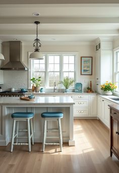 Coastal Kitchen Design,Coastal Kitchen Ideas,Modern Coastal Kitchen,Beachy Kitchens,Coastal Kitchens,Coastal Farmhouse Kitchen,Modern Coastal Farmhouse,Coastal Chic Kitchen Light And Bright Kitchen Ideas, White Kitchen Color Schemes, Light Color Schemes, White Coastal Kitchen, Natural Light Kitchen, Minimalistic Decor, Kitchen Colour Schemes