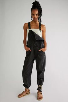 Ziggy Denim Overalls | Free People Coveralls For Women, Overalls Dress Outfit, White Overalls Outfit, Black Overalls Outfit, Overalls Outfit Summer, Cute Overall Outfits, Denim Overalls Outfit, Overalls Cute, Free People Overalls