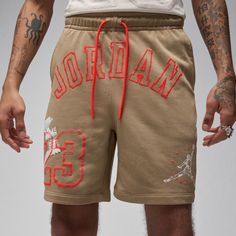 Styles P, Fleece Shorts, Newest Jordans, Bottom Clothes, Long Pants, Screen Print, Short Pants, Short Outfits, Mens Shorts