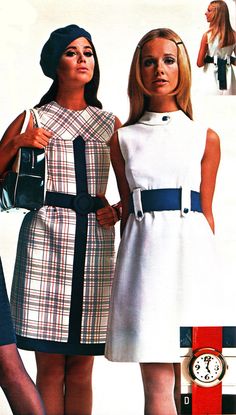 Fashion 60s, 1960s Dresses, Mod Mini Dress, Fashion 70s