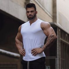 Compression V Neck Men's Fitness Sleeveless Tank Top - Men's Fitness Apparel, Men's Workout Tank Tops | Vivinch Tank Top Gym Outfits Men, Breathable Sleeveless Muscle Tee For Gym, Sleeveless Stretch T-shirt For Workout, Compressive Sleeveless Tank Top For Gym, Bodybuilding Tank Top, Mens Workout Tank Tops, Men’s Fitness, Men's Workout, Christmas Sweater Men