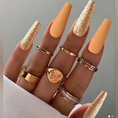 Gorgeous Press On Or Glue On Nails! Use The Free Glue To Wear Up To 2 Weeks Or The Glue Strips For Up To 5 Days. 24 Nails In A Set. Sooo Easy To Use! 10 Min Or Less! Bundle A Few Sets From My Closet For A Generous Offer ! **Always Bogo Buy2 Get1 Free- @Pepepizzazz **I Accept Reasonable Offers *** Bundle! The More You Bundle The Better The Discount Buff Nails, Peach Nails, Fake Nails With Glue, Hot Nails