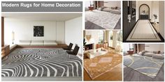 modern rugs for home decoration