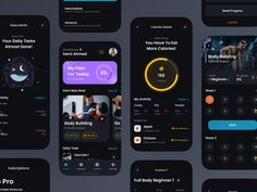 the app design is designed to look like it could be used on an iphone or ipad