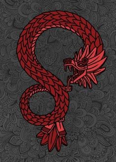 the letter s with a dragon on it's head in red and black colors