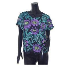 TROPICAL PRINT TEE  http://www.canyouearme.co.uk/shop/rare-vintage-tops/210-tropical-print-tee.html  £34.00 Print Tee, Tropical Print