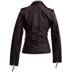 A sexy & hot leather jacket is one item of clothing that every girl dreams of owning. Whether they wear it frequently or not, fashion addicts want to enhance the beauty of their wardrobes as well. A product that makes for an ideal fit for all these needs is this ultra modern and beautifully crafted Brando women leather jacket. Made of premium synthetic leather, you are definitely going to stand out of the crowd sporting a jacket so lively yet sophisticated. The front closure zipper stylishly pla Hot Leather Jacket, Formal Evening Dresses Long, Plus Size Party Dress, Leather Top Hat, Purple Leather Jacket, Chiffon Sleeveless Top, Plus Size Party, Plus Size Party Dresses, Real Leather Jacket