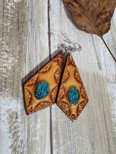 Check out this item in my Etsy shop https://www.etsy.com/listing/1382426117/deep-blue-turquoise-inlay-leather Rustic Hand Tooled Leather Jewelry, Blue Bohemian Leather Earrings, Bohemian Blue Leather Earrings, Blue Leather Bohemian Earrings, Southwestern Hand Tooled Leather Jewelry, Southwestern Hand-tooled Leather Jewelry, Bohemian Hand-tooled Leather Earrings, Blue Bohemian Hand-tooled Earrings, Bohemian Turquoise Hand-tooled Earrings