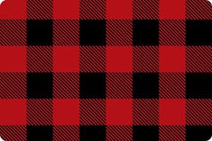 a red and black plaid pattern