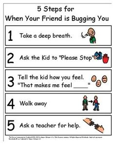 five steps to help children learn how to use their handwritten instructions for the first time