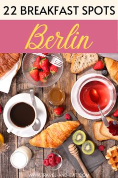 breakfast spots in berlin with text overlay reading 22 breakfast spots in berlin