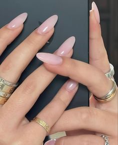 Nagel Tips, Classy Acrylic Nails, Soft Nails, Pink Acrylic Nails