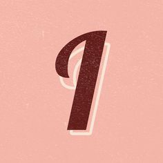 the letter p is placed on top of a pink background with brown and white lines