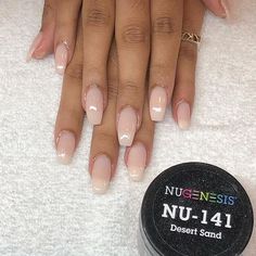 Nugenesis Dipping Powder Colors Neutral, Clear Sns Nails, Dip Nail