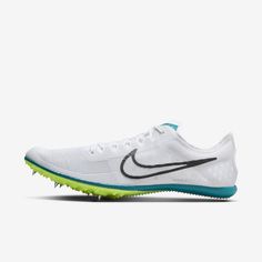 Unleash your Herculean kick down the homestretch in the Nike Zoom Mamba 6. One of our lightest distance spikes, it's ready to help you hunt personal records. A minimal midsole, new upper and increased heel cushioning complete an all-around spike that’s versatile enough for everything from the 800 to the 10,000 to the watery, hurdle-laden steeplechase. Nike Spikes, Track Distance, Track And Field Spikes, Track Spikes, Track Shoes, Track Field, Nike Zoom, Track And Field, Drain