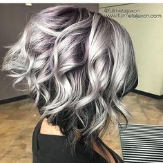 Silver Ombre Hair, Grey Hair Wig, Unicorn Hair Color, Gray Hairstyles, Ash Hair Color, Gorgeous Gray Hair, Beautiful Gray Hair