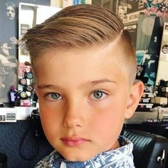 Cool Kids Haircuts, Trendy Boys Haircuts, Boys Fade Haircut, Side Cut Hairstyles, Mid Skin Fade