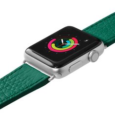 Made from beautiful Italian leather, the Milano watch strap is the epitome of Italian style. Slim, sleek and incredibly vibrant colors. Dress your Apple Watch with some Italian flair with our MILANO Watch Strap. Green Leather Modern Watch Accessories, Modern Green Leather Watch Accessories, Modern Green Watch Accessories For Everyday Use, Modern Green Watch With Bracelet Strap, Modern Green Rectangular Apple Watch Band, Apple Watch Stainless Steel, Colors Dress, Apple Watch Series 1, Game Boy Advance Sp