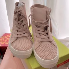 Madden Girl Is A New Line Of Fresh Shoes With The Young Fashion-Conscious Girl In Mind. From Classic To Fashion- Rose Soft Color Spring Sneakers With Medium Width And Round Toe, Trendy Ankle-high Spring Sneakers, Spring Medium Width Flat Heel Sneakers, Casual Medium Width Sneakers For Spring, Slip On Tennis Shoes, Tan Sneakers, Madden Girl Shoes, Ankle Sneakers, Top Sneakers Women