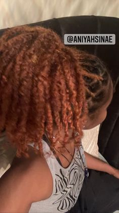 Dyed Locs Black Women, Loc Ideas, Loc Hairstyles, Dyed Natural Hair