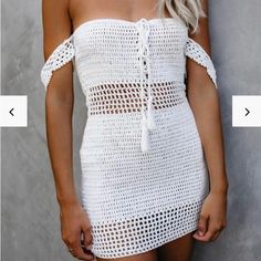 Vici Crochet Dress. See Through But Would Be So Cute At A Festival Or On Vacation. Never Worn But Tags Removed. Fits Xs-S. Casual Crochet Hollow Out Mini Dress, Casual Hollow Out Crochet Mini Dress, White Summer Crochet Dress Mini Length, White Crochet Mini Dress For Beach Season, White Summer Crochet Mini Dress, Summer Fitted Crochet Dress With Hollow Out Details, White Fitted Crochet Summer Dress, White Fitted Crochet Dress For Summer, Fitted Crochet Dress With Hollow Out For Summer