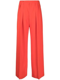 red button fly fastening two rear welt pockets wide leg tailored cut Uzun Boy, Red Button, Wide Leg Trousers, Welt Pockets, Welt Pocket, Bottoms Pants, Womens Bottoms, Wide Leg, Hollywood