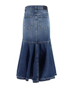 Cheap High Waist Retro Denim Skirt, Cheap High Waist Denim Skirt, Cheap Retro Denim Skirt, Cheap High Waist Dark Wash Denim Skirt, Cheap Stretch Cutoff Denim Skirt, Cheap High Waist Light Wash Denim Skirt, Cheap Fitted Denim Skirt, Luxury Chic Denim Skirt With Pockets, Cheap Retro Medium Wash Denim Skirt