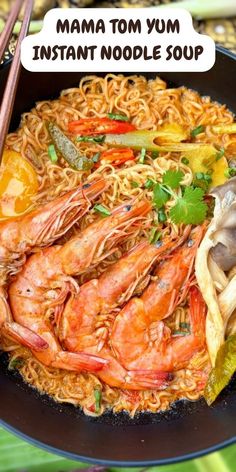 This recipe will show you how to make spicy tom yum mama noodles at home! Combining instant noodles, shrimp, and Thai flavors, this quick soup is perfect for leveling up your dinner. With a balance of heat and sourness, it’s a flavorful, comforting meal that’s ready in just minutes and full of delicious spice.