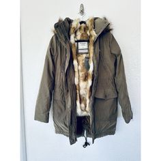 Bought This Piece Almost A Decade Ago, So It’s An Older Version Of A& F, High Quality And Timeless It’s Size Small, True To Size And Not Running Big At All. Removable Lining, Very Warm And Functional In Late Fall And Winter. New With Tag, Kept In My Closet Never Worn. I Owned Several Of Them. Now Size Small No Longer Fits Me, Letting This Brand New One Go To The Right Person! Retail $240 Great Value! Fall Cold Weather Fur Coat With Double-lined Hood, Fall Fur Coat With Double-lined Hood For Cold Weather, Fall Double-lined Hood Fur Coat For Cold Weather, Fall Fur Coat With Detachable Hood For Cold Weather, Detachable Hood Fur Coat For Cold Fall Weather, Winter Parka With Faux Fur Lining For Cold Weather, Hooded Utility Outerwear For Winter, Utility Outerwear With Detachable Hood For Cold Weather, Fall Parka With Fleece Lining